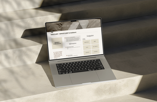 Template Notion | Espace Client : pour un suivi optimal de vos projets clients